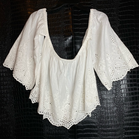 Zara Off The Shoulder Blouse - Picture 3 of 4